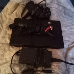 Play station 2 black
